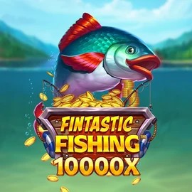 Fintastic Fishing slot logo by Foxium at BetOnRed Casino