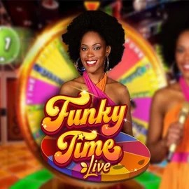 Funky Time online game logo by Evolution on betonredkasino.de