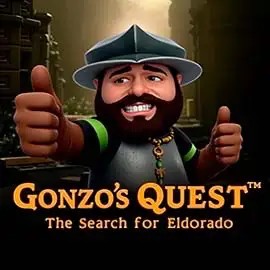 Gonzo's Quest logo by NetEnt BetOnRed Casino