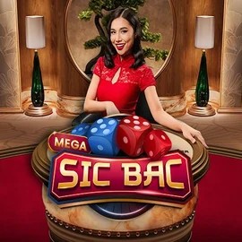 Mega Sic Bac logo – Live Casino by Pragmatic Play at BetOnRed Casino