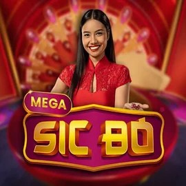 Mega Sic Bo slot logo by Pragmatic Play at BetOnRed Casino
