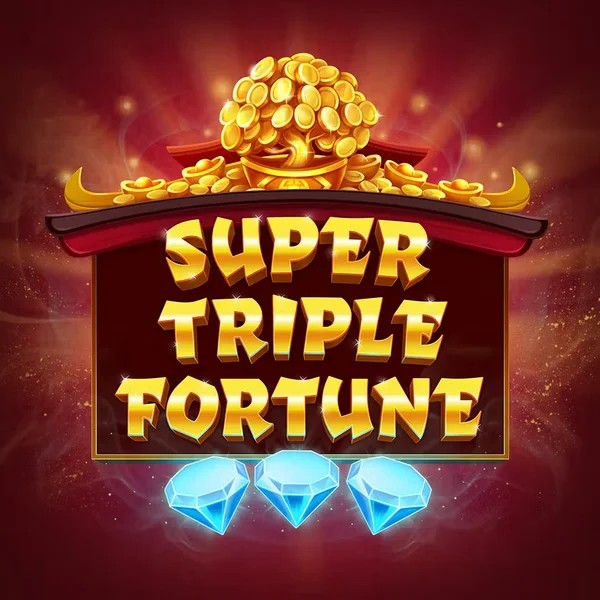 Super Triple Fortune slot icon by Greentube, available at BetOnRed Casino