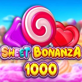 Sweet Bonanza 1000 logo by Pragmatic Play at BetOnRed Casino