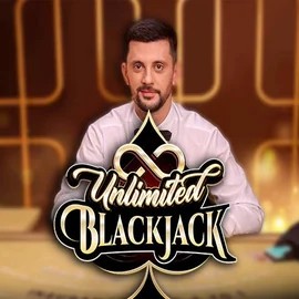 Try Unlimited Blackjack slot by Ezugi on betonredkasino.de – logo image